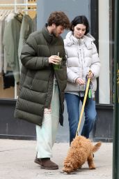 Meadow Walker and Louis Thornton-Allan - Out in Soho in New York 12/28/2021
