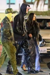 Megan Fox and MGK at the Free Larry Hoover Benefit Concert in LA 12/09/2021