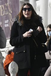 Michelle Collins - Out on Her Holiday in Venice 12/20/2021