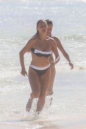 Michelle Rodriguez - Beach in Tulum 12/20/2021