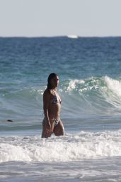 Michelle Rodriguez in a Bikini in Tulum 12/25/2021