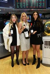 Nina Dobrev and Julianne Hough - Fresh Vine Wine Celebrates Initial Public Offering at Stock Exchange in New York 12/15/2021