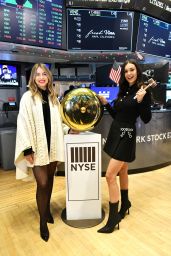 Nina Dobrev and Julianne Hough - Fresh Vine Wine Celebrates Initial Public Offering at Stock Exchange in New York 12/15/2021