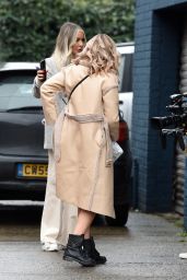 Olivia Attwood and Sarah Jayne Dunn - New ITV Show Filming in Manchester 12/03/2021