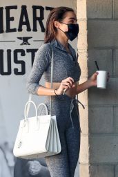 Olivia Culpo in Workout Outfit - Los Angeles  12/01/2021