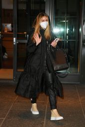 Olivia Palermo - Leaving the "Being the Ricardos" Screening in New York 12/01/2021