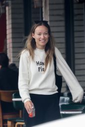 Olivia Wilde at Little Dom