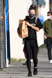 Olivia Wilde in Tights in Los Angeles 12/06/2021
