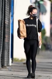 Olivia Wilde in Tights in Los Angeles 12/06/2021