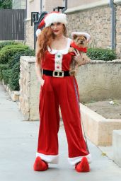 Phoebe Price Dressed as Miss Clause 12/15/2021