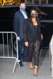 Priyanka Chopra in a Black Outfit - NYC 12/16/2021