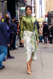 Priyanka Chopra - Outside GMA in New York City 12/16/2021