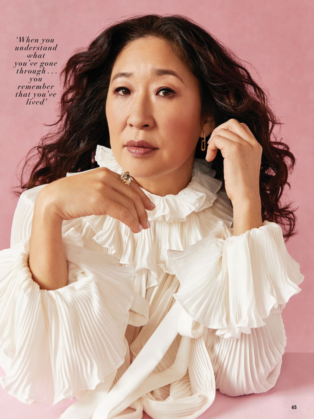 Sandra Oh - People Magazine 12/13/2021 Issue • CelebMafia