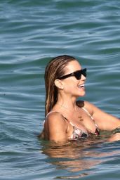 Sylvie Meis in a Bikini - Beach in Miami 11/28/2021