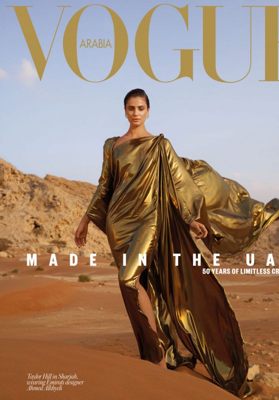 Taylor Hill - Vogue Arabia December 2021 Cover