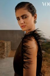 Taylor Hill - Vogue Arabia December 2021 Photos