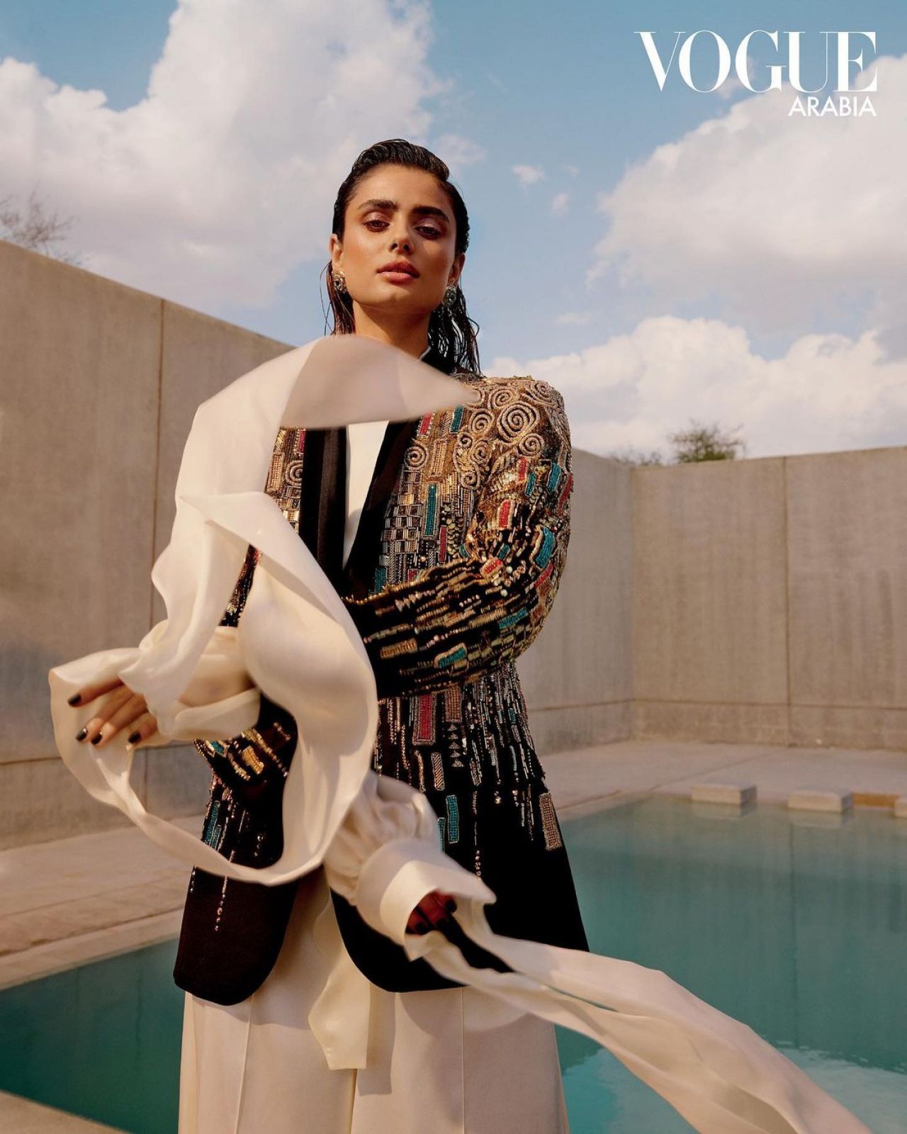 Taylor Hill - Vogue Arabia December 2021 Photos • CelebMafia