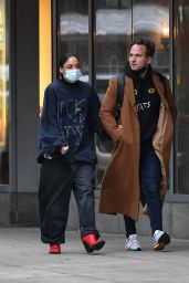 Tessa Thompson - Out in New York City 11/30/2021