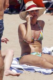 Valeria Mazza in a Bikini on the Beach in Punta del Este in Uruguay 12/27/2021
