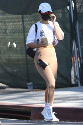 Vanessa Hudgens in Workout Gear - Los Angeles 12/06/2021