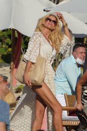 Victoria Silvstedt - Hits the Beach in St Barts 12/20/2021