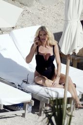 Victoria Silvstedt in a Swimsuit - St. Barts 11/30/2021