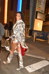 Winnie Harlow - Arrives at MSG in New York 12/23/2021