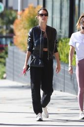 Alessandra Ambrosio - Out in Brentwood 01/27/2022