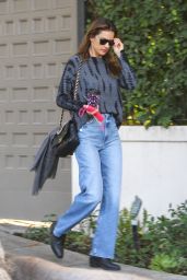 Alessandra Ambrosio Street Style - Out in Brentwood 01/18/2022