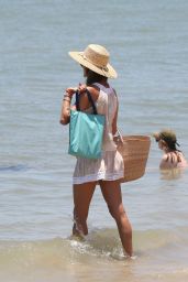 Alessandra Ambrosio - Waiting For a Boat in Florianopolis 01/03/2022