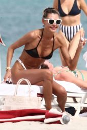 Alina Baikova in a Bikini in South Beach 01/28/2022