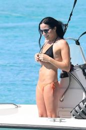 Andrea Corr in a Tiny Bikini - Barbados 01/02/2022