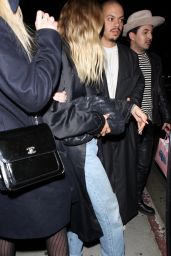 Ashlee Simpson - Leaving Balthazar’s Birthday Party at The Nice Guy in West Hollywood 01/22/2022