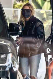 Ashley Benson - Stops by a Gas Station in Los Angeles 01/12/2022