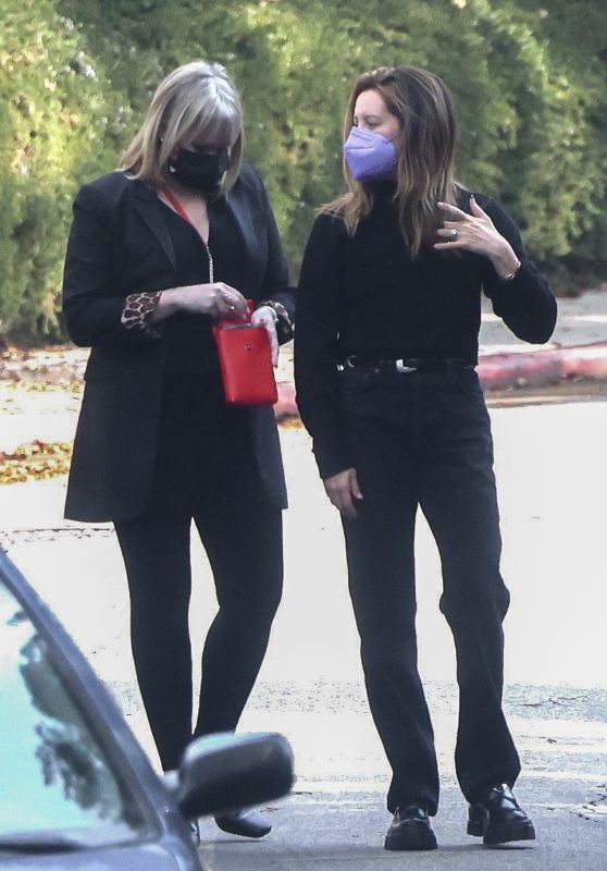 Ashley Tisdale and Her Mother Lisa Morris Tisdale - Los Feliz 01/18/2022