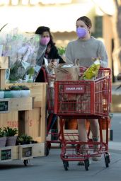 Ashley Tisdale - Grocery Shopping at Trader Joe