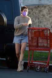 Ashley Tisdale - Grocery Shopping at Trader Joe