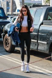 Bella Hadid in Pilates Ready Outfit 01/08/2022