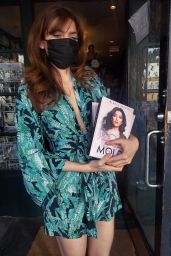Blanca Blanco Poses With Her New Book "Breaking The Mold" - West Hollywood 01/18/2022