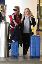 Braunwyn Windham-Burke and Victoria Brito at LAX in LA 12/29/2021