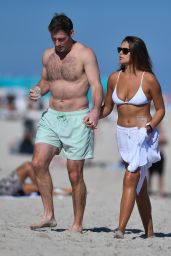 Brooks Nader in a Bikini in Miami 01/15/2022