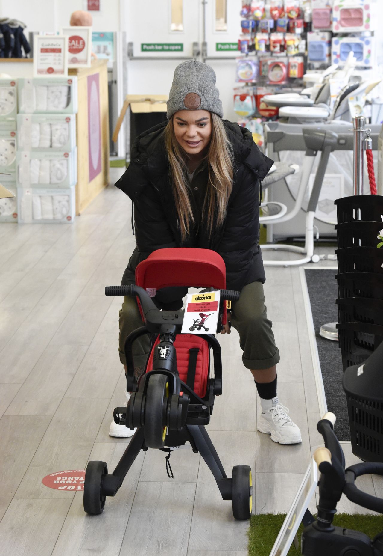 Charlotte Taundry and Sarah Hutchinson - Shopping at Baby In Bloom in