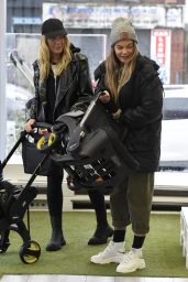 Charlotte Taundry and Sarah Hutchinson - Shopping at Baby In Bloom in Manchester 01/09/2022