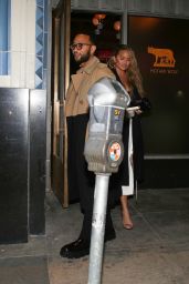 Chrissy Teigen and John Legend at Mother Wolf Italian Restaurant in LA 01/13/2022