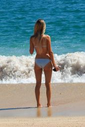 Christina Anstead at the Beach in Cabo San Lucas 01/15/2022