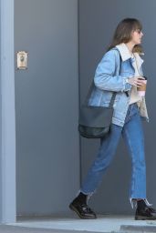 Dakota Johnson - Arrives at a Studio in Santa Monica 01/06/2022