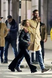 Elsa Pataky and Chris Hemsworth - Out in London 01/24/2022