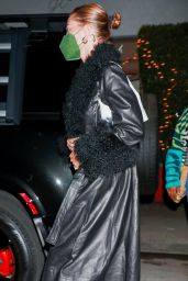 Hailey Rhode Bieber Night Out Style - Giorgio Baldi in Santa Monica 01/14/2022