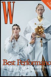 Honor Swinton Byrne and Tilda Swinton - W Magazine: Best Performances Issue January 2022