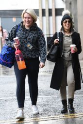 Janette Manrara - Heading to Strictly Come Dancing Rehearsals in Birmingham 01/19/2022